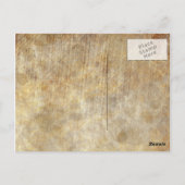 Grün und Grün Postkarte (Rückseite)