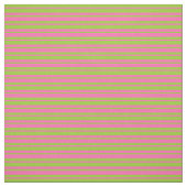 Grün und Heiß rosa Linien Stoff (Muster)