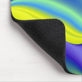 grün und lila abstrakt mousepad (Ecke)