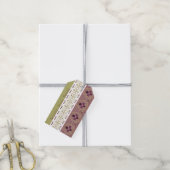 Grün und Lila Geschenkanhänger (Mit Garn)