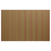 Grün- und Maroon-Streifen/Linse-Muster Stoff (Yard (91,4 cm))