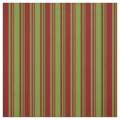 Grün- und Maroon-Streifen/Linse-Muster Stoff (Muster)