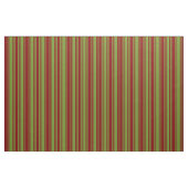 Grün- und Maroon-Streifen/Linse-Muster Stoff (Fat Quarter (45,7 x 55,9 cm))