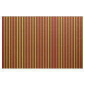 Grün- und Maroonfarbenes Muster der Streifen Stoff (Fat Quarter (45,7 x 55,9 cm))