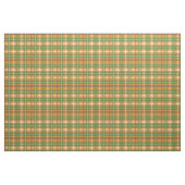 Grün und Orange Herbst-Kariertuch Stoff (Fat Quarter (45,7 x 55,9 cm))