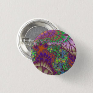 Grün und Orange Melt Button