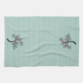 Grün und Plum Geschirrtuch (Horizontal)