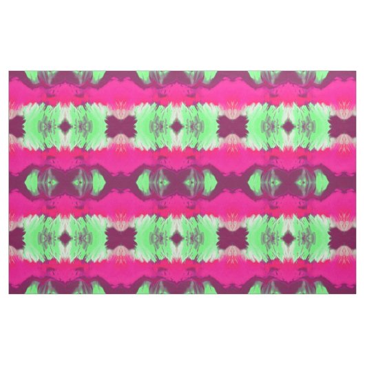 grün und rosa gestrichen stoff (Fat Quarter (45,7 x 55,9 cm))