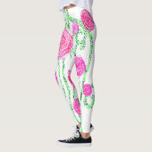Grün und Rosa Leggings (Links)