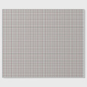 Grün und Rot Gingham Geschenkpapier (Flach)