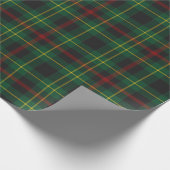 grün und rot kariert geschenkpapier (Ecke)