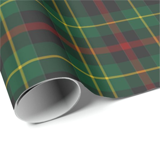 grün und rot kariert geschenkpapier (Rolleneckpunkt)