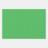 Grün und Rot Pinstripes Weihnachtsmuster Geschenkpapier Set (Vorderseite 3)