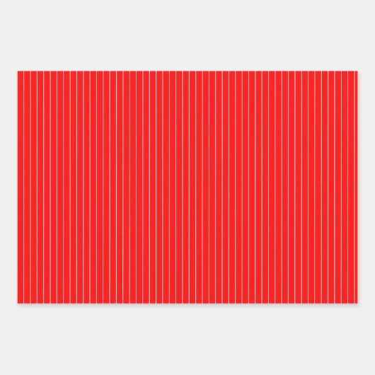 Grün und Rot Pinstripes Weihnachtsmuster Geschenkpapier Set (Vorderseite 2)
