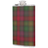 Grün und Rot, Tartan Flachmann (Links)