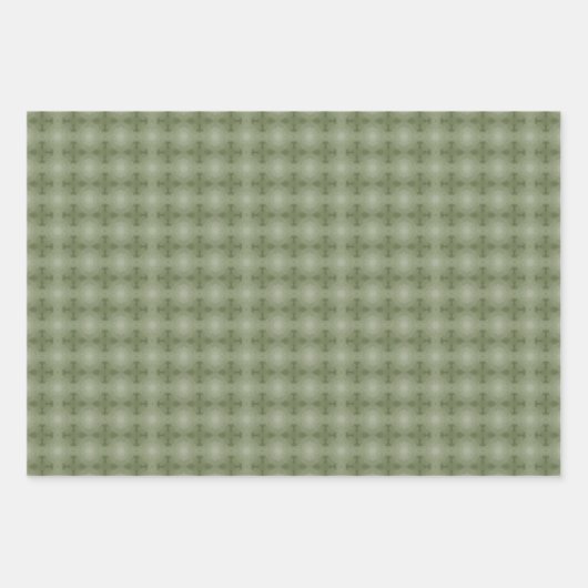 Grün- und Rottopackung Geschenkpapier Set (Vorderseite 2)