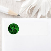 Grün und Schwarz des Lebens Yin Yang (Insitu)