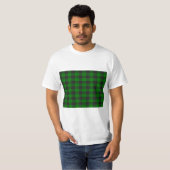Grün und Schwarz kariert T-Shirt (Vorne ganz)