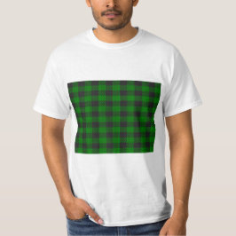 Grün und Schwarz kariert T-Shirt