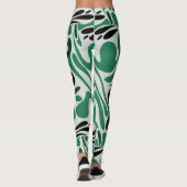 grün und schwarz leggings (Rückseite)