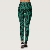 grün und schwarz leggings (Rückseite)