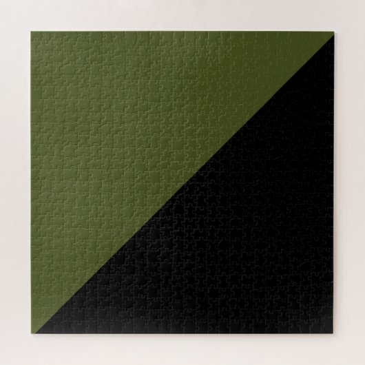 Grün und Schwarz Puzzle (Horizontal)