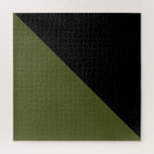 Grün und Schwarz Puzzle (Vertikal)
