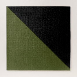Grün und Schwarz Puzzle