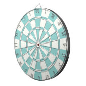 Grün und Weiß Dartscheibe (Vorderseite rechts)