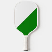 Grün und Weiß Pickleball Schläger (Rückseite)
