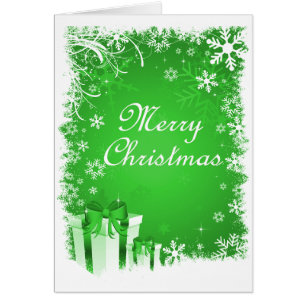 Grün und Weiß Schneewein