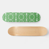 Grün und Weiß Skateboard (Horizontal)
