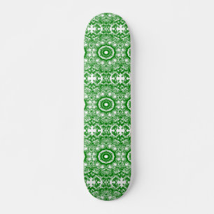 Grün und Weiß Skateboard
