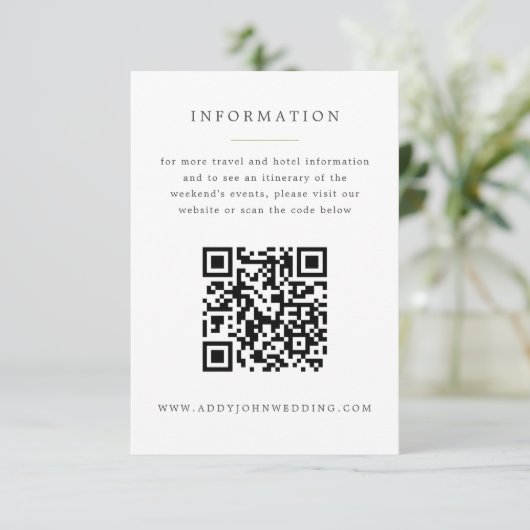 Grün- und Weißinformationen und Hydrangea-Informat Begleitkarte (Stehend Vorderseite)