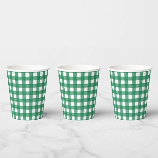 Grün- und Weißpapier-Cup Pappbecher (Multi)