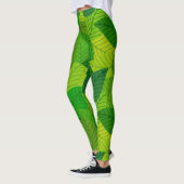 Grün verlasse Leggings. Leggings (Links)