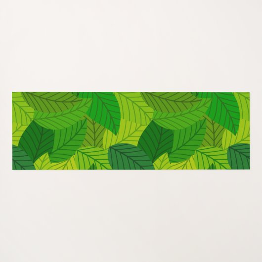 Grün verlasse Yogamat. Yogamatte (Rückseite (Horizontal))