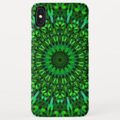 Grün verlässt Mandala Case-Mate iPhone Hülle (Rückseite)