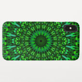 Grün verlässt Mandala Case-Mate iPhone Hülle (Rückseite (Horizontal))