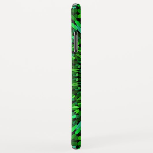 Grün verlässt Mandala Case-Mate iPhone Hülle (Hinten/Rechts)