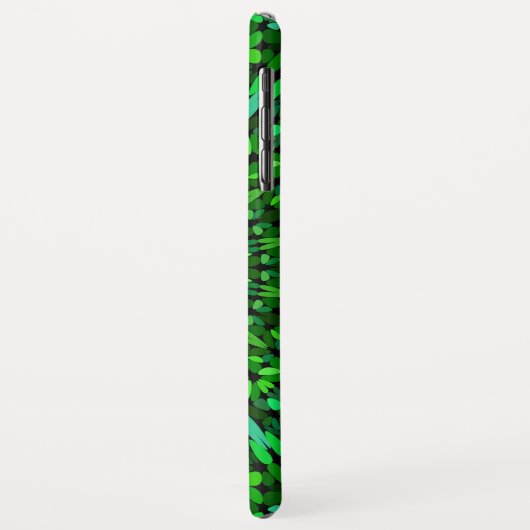 Grün verlässt Mandala Case-Mate iPhone Hülle (Hinten/Links)