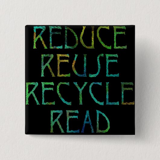 Grün vier Rs Knopf Button (Vorderseite)