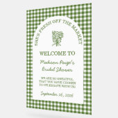 Grün vom Brautparty des Marktes Acrylschild (Winkel)