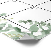 Grün von Holztieren Ratschlag Fälligkeitsdatum Poster (Ecke)