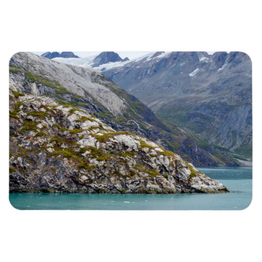 Grün weckt im Blau Magnet (Horizontal)