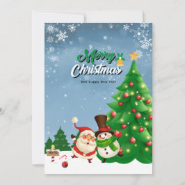 Grün & Weiß frohe Weihnachten