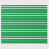 Grün-weiß gestreiftes Geschenkpapier (Flach)