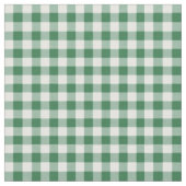 Grün-weiß karierter Gingham-Stoff Stoff (Nahaufnahme)