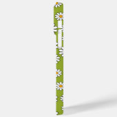 Grün-Weiß-Muster Case-Mate iPhone Hülle (Rückseite / Links)