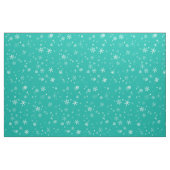 Grün-Weiß-Schneeflockenmuster Stoff (Yard (91,4 cm))